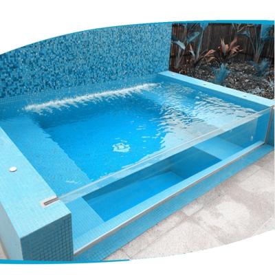 China swimming pools and so on. Hot-selling product 100% transparent acrylic sheet swimming pool for sale