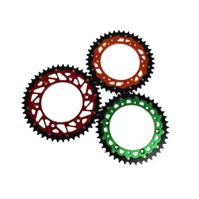 China Motorcycle 48T 50T 52T Motorcycle Alloy Rear Sprockets For KX 250 450 for sale