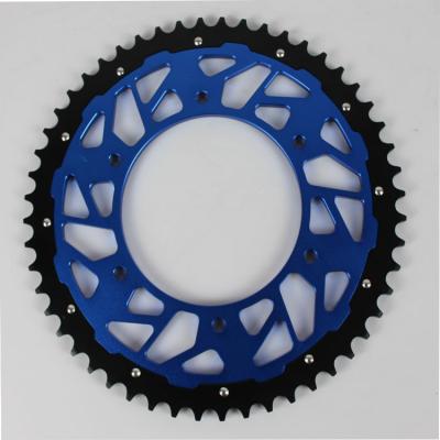 China Motorcycle 48T 50T 52T Motorcycle Gear Rear Sprockets For YZF 250 450 YZ125 for sale