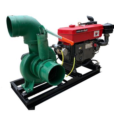 China Cultivate Boaoda universal high power water pump 6 inch farm irrigation movable diesel water pump for sale