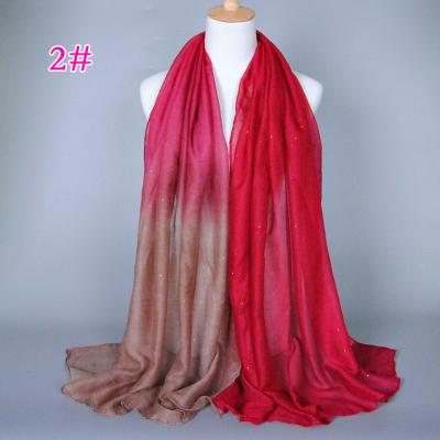 China New Environmentally Friendly Popular Collection Simple Satin Scarves Crinkle Satin Crepe Chiffon Scarf For Women for sale