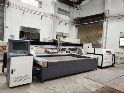 China Foshan Star 3 As 2 Hoofden Waterjet Cutter Metalen Waterjet Snijmachine met 1 Te koop