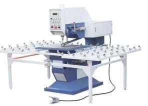 China 1000 kg horizontale glazen boormachine met PLC-besturing en horizontale structuur Te koop