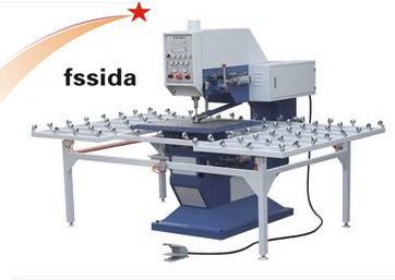 China Máquina de corte de vidro CNC de posicionamento a laser multi-cabeça totalmente automática à venda