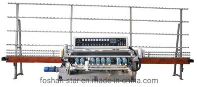 China Glass Beveling Machine Glass Edging Machine Type Horizontal Glass Washing Machine for sale