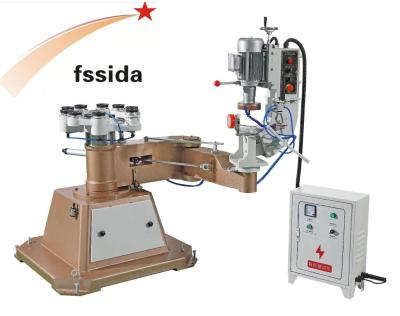 China Máquina de bordado y pulido de vidrio de forma especial con sistema de control PLC en venta