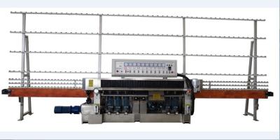 China Most Popular Glass Straight Line Edging Machine with 9 Motors and Customized Request for sale