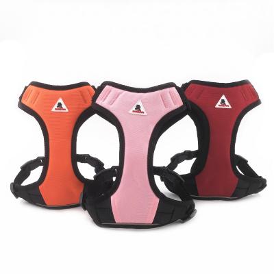 China Padded Custom Color 3Xl Oxford Dog Harness Designer Pet Harness Dog Training Vest Large With Reflective Light Safety for sale