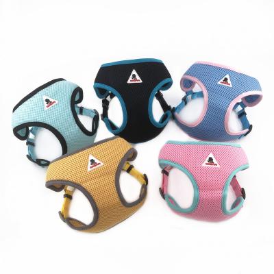 China Multicolor Soft Padded Mesh Dog Products Dog Harness Dog Harness Invest Custom Logo Custom Pet Harness for sale