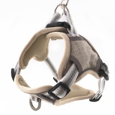 China Padded Dog Harness With Adjustable Outdoor Designer Pet Harness No-Pull Dog Traing Vest Reflective High-Visibilty for sale