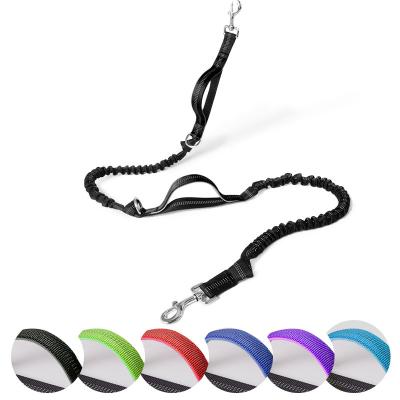 China Thoughtful Multi Function Running Dog Stretchable Advance Thoughtful Adjustable Walking Belt Hands Free Dog Leash for sale