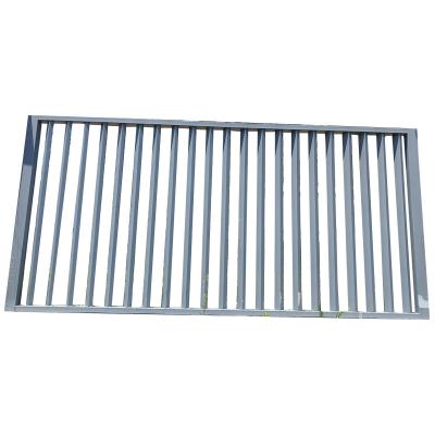 China Modern Robust Black Anodized Aluminum Railing Stainless Steel Fence for sale