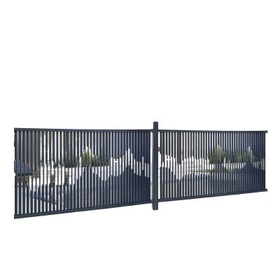 China 316ss Veranda Aluminium dek Railing hek Post hek 1,2m hoogte Te koop