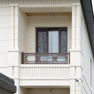 China Frameless Glass Powder Coated Railings Guardrail Balcony Deck Outdoor for sale