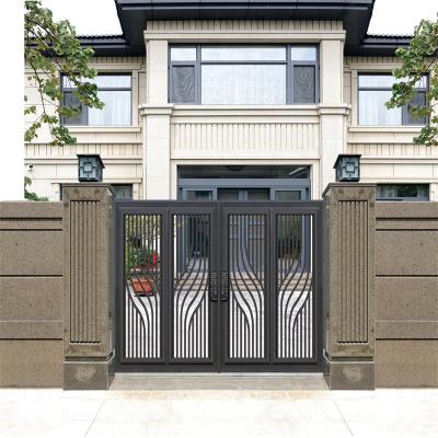 China TFT Sliding Trellis Aluminium Fence Gate Rotproof Eco Friendly for sale