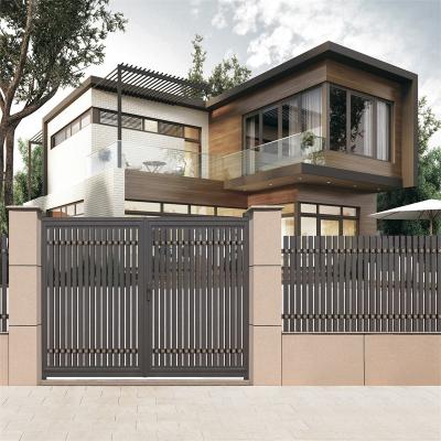 China Heavy Duty Driveway 6063 T5 Aluminium Fence Gate Custom for sale