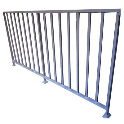 China Terrace Corridor Aluminium Balustrade Patio Home Balcony Wrought Iron Rod Railing for sale