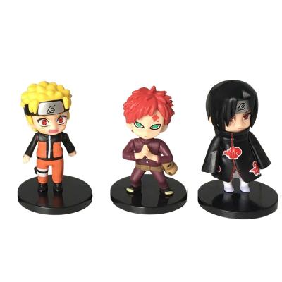 China PVC 2022 Japanese 3D Mini Cartoon Anime Figure, OEM 3d PVC mini toy cartoon anime figure for sale