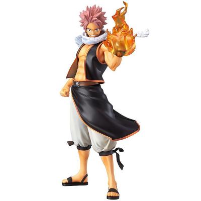 China PVC 2022 Mini Japanese 3D Cartoon Anime Figure, OEM 3d PVC Toy Cartoon Anime Figure Popular Mini Anime Fairy Tail Natsu Model Toys for sale