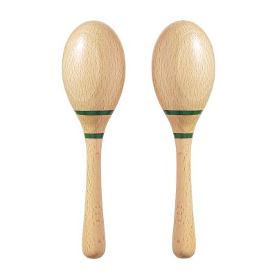 China Toy This's popular educational year maracas are suitable as educational toys. Wooden wholesale can accept customization. for sale