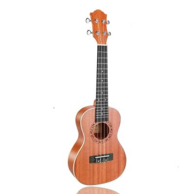 China 2021 mahogany hot sale 26 inch ukulele solid mahogany instrument for sale