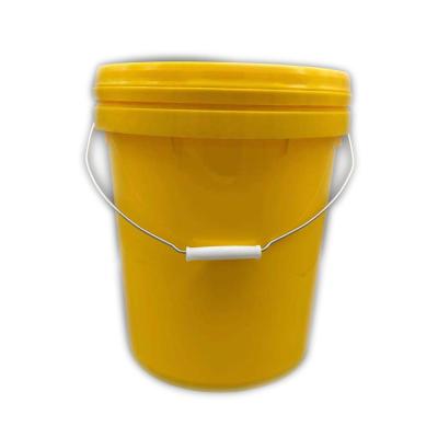 China Food grade food grade pp 20 liter plastic drum bucket for water food or chemical car wash bucket for sale