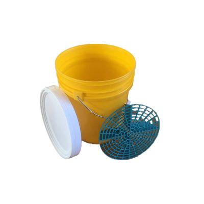 China Shandong Laiyang 2021 new food grade multi-functional mobile bucket bucket washing station household plastic cart for sale