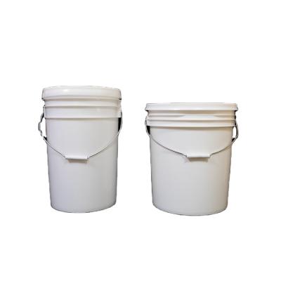 China Food grade pp wholesale 30 liter 25 liter bucket plastic food bucket for sale