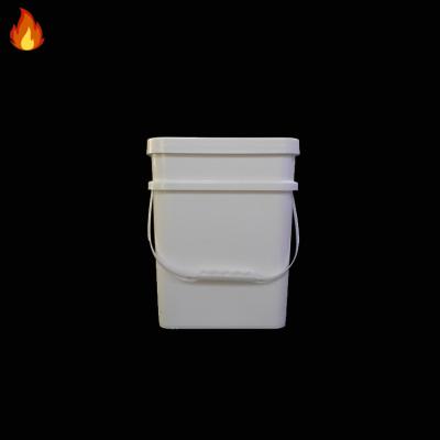 China 10L red/white sealed /eco-friendly plastic bucket for sale