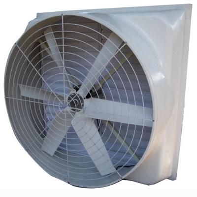 China Grow High Performance Poultry Greenhouse Wall Exhaust Frp Bell Clamp Fan for sale