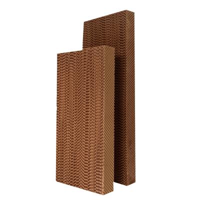 China Truss Support Custom Design Evaporative Kraft Paper Honeycomb Air Cooling Pad for sale