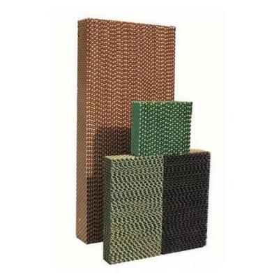 China Farms OEM Custom Design Poultry Greenhouse Kraft Paper Evaporative Cooling Pad for sale