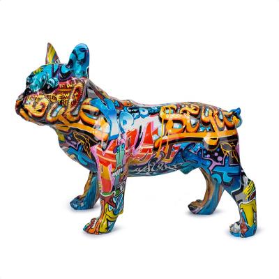 China New China Colorful Modern Dog Ornament High End Listing Luxury Minimalist Home Decor for sale