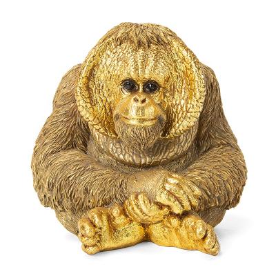 China New List China High End Orangutan Meerkat China Home Decoration Resin Craft for sale