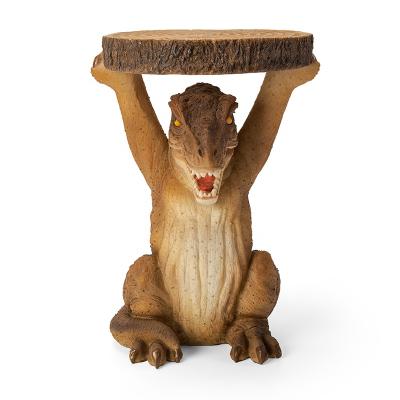 China China New Design Creative Resin Crafts And Arts Animal Dinosaur Table Statue Home Decor for sale