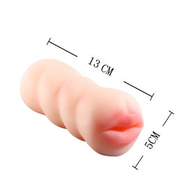 China ABS Masturbator with Teeth and Tongue Masturbation Cup for Men for sale