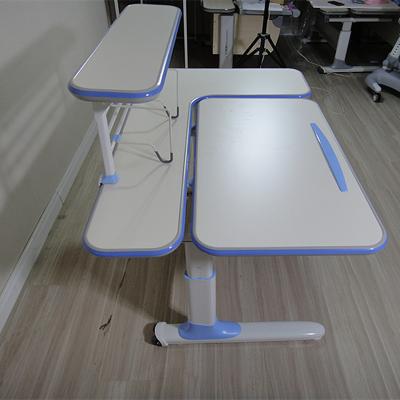 China Wholesale Environmental Material Lifting Children Study Table Kids Study Desk With Adjustable Angle Worktop Study Tables for sale