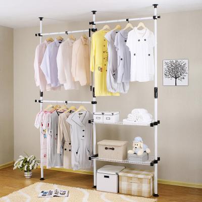 China Hot Sales Stocked Wall Mounted Closet Shelf Rack for sale