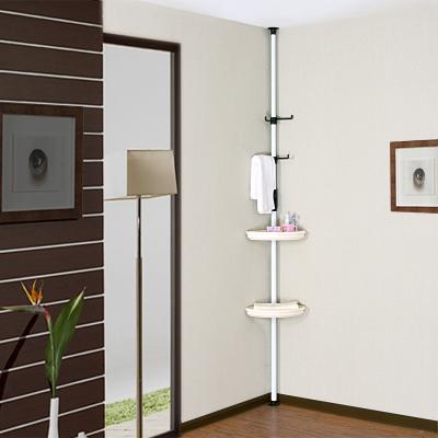 China Space Saving Hot Sales Metal Adjustable Bathroom Corner Storage Shelf for sale