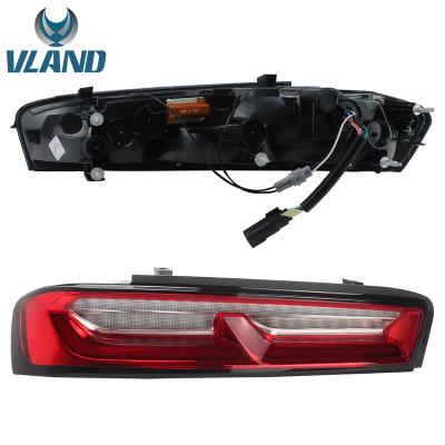 China PP+ABS VLAND manufacturer for 2015-2016 chevy 2015-2016 Camaro taillights tail light tail light with sequential turn signal for sale