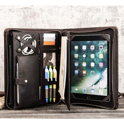 China Daily Custom Padfolio Case Pocket Leather Tablet Case For iPad 10.5 10.2 iPad 9.7 iPad Pro for sale