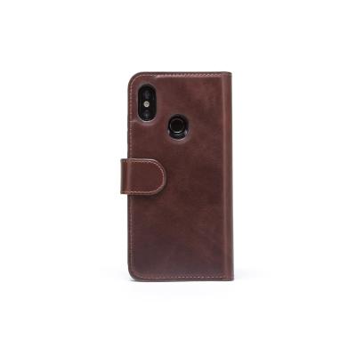 China Vintage Wallet Flip Case For XIAOMI 8 Case Genuine Leather Card Slot Cover Shell For MI 8 Phone For XIAOMI for sale