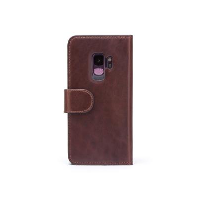 China Luxury Dropping Magnetic Luxury Genuine Leather Cover Coque Fundas Zipper Coin Pouch Flip Card Slot Phone Case ForSlot Phone Case For Galaxy S9 Case for sale