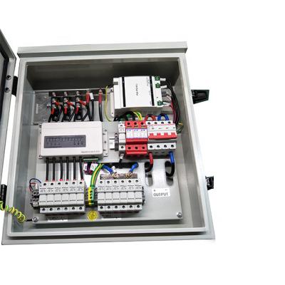 China Solar Power System Solar Park Smart Monitoring DC1500V Combiner Box PV String Box for sale