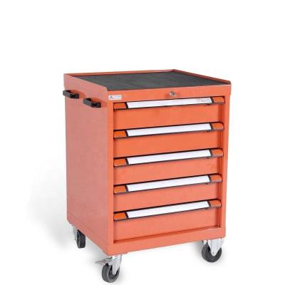 China Tool Management Workshop Garage Metal Tool Trolley Tool Cart Toolbox Cabinet with Handle and Wheels for sale