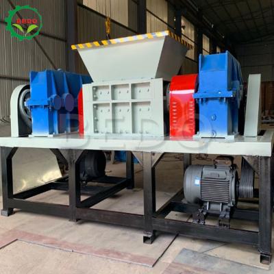 China Industriële multifunctioneel dubbele schacht shredder bouw sjablonen Te koop