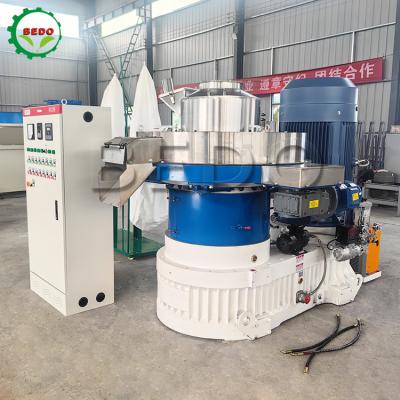 China 3kw elektrische houtpelletfabriek Houtpelletiser met ZQ500 reducer Te koop