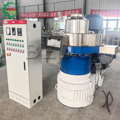 China Máquina avanzada de pellets de biomasa de acero inoxidable con sistema de control PLC en venta