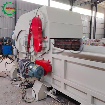 China Krachtige Dieselmotor Houtbreker Machine met 3pcs vliegend mes en 3KW 4KW ontlading motor vermogen Te koop