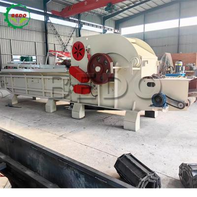 China Eindhouwwerk maat 25-35mm Industriële houtbreker machine met maximale houtdiameter 300mm Te koop